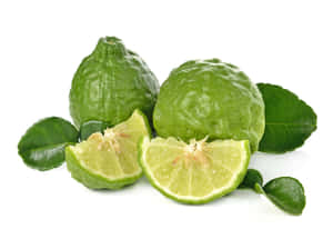 Kaffir Lime Fruit Aka Merkat Lime Wallpaper