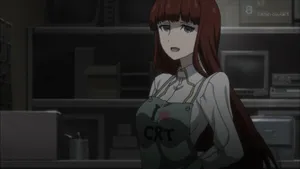 Kagari Shiina In A Captivating Pose With A Scenic Background Wallpaper