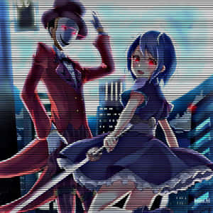 Kagetaneand Kohina Anime Characters Wallpaper