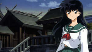 Kagome Higurashi From The Anime Inuyasha Wallpaper