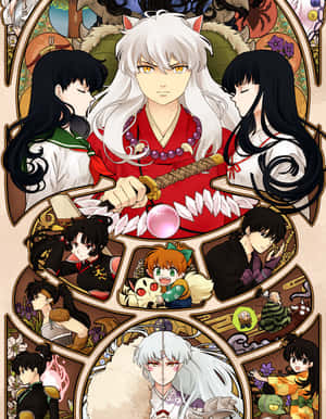 Kagura Of The Wind From Inuyasha Wallpaper