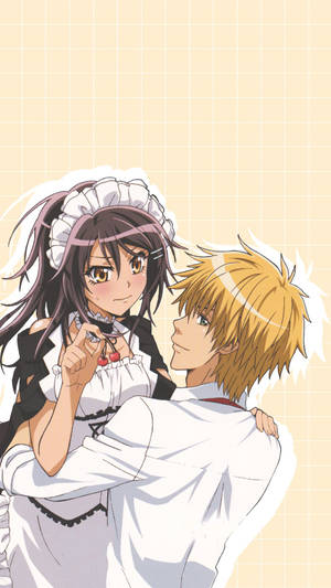 Kaichou Wa Maid Sama Light Art Wallpaper