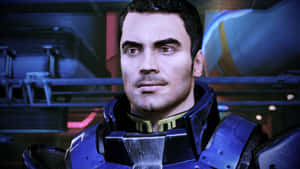 Kaidan Alenko, A Powerful Biotic And A Skilled Technician In Mass Effect Series Wallpaper