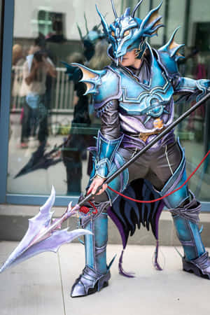 Kain Highwind Cosplay Dragoon Armor Wallpaper