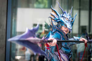 Kain Highwind Cosplay Dragoon Armor Wallpaper