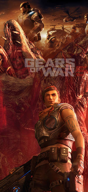 Kait Diaz And The Kraken Gears 5 Iphone Wallpaper