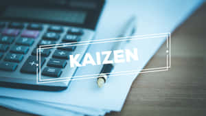 Kaizen Continuous Improvement Concept Wallpaper