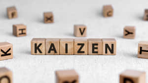 Kaizen Continuous Improvement Concept Wallpaper