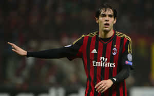 Kaka A C Milan Action Shot Wallpaper