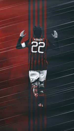 Kaka A C Milan Jersey Number22 Wallpaper