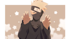 Kakashi 4k Adorable Claw Hands Wallpaper