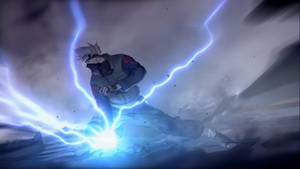 Kakashi 4k Lightning Cutter Technique Wallpaper