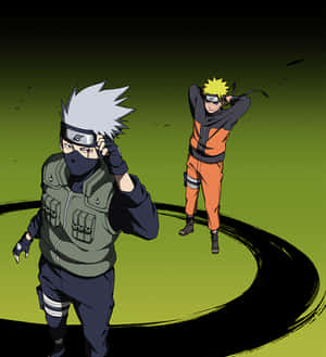 Kakashi And Naruto - An Unbreakable Bond Wallpaper