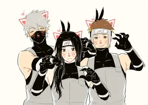 Kakashi Hatake And Itachi Uchiha Face Off Wallpaper