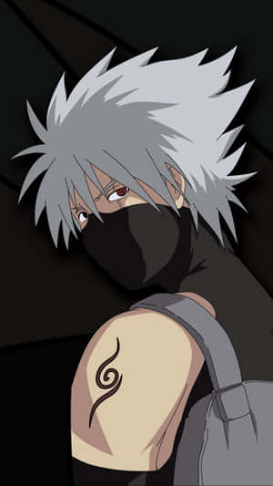 Kakashi_ Hatake_ Closeup_ Naruto_ Anime Wallpaper