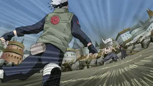 Kakashi Hatake Faces Off Against Pain In An Intense Battle Wallpaper