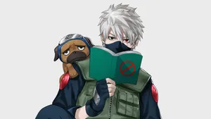 Kakashi Hatake Kid Dog Wallpaper