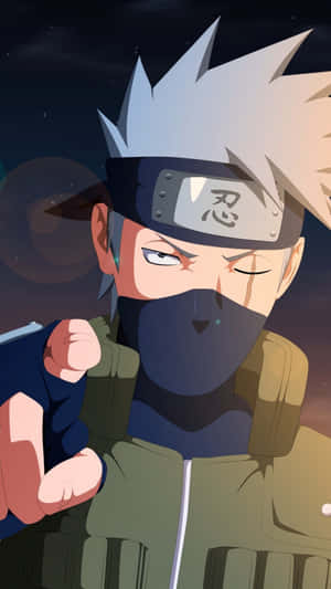 Kakashi Hatake Narutoi Phone Wallpaper Wallpaper