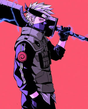 Kakashi Iphone Lightning Blade Wallpaper
