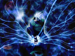 Kakashi Pfp Lightning Art Wallpaper