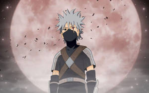 Kakashi Pfp Red Moon Wallpaper