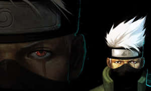 Kakashi Sharingan Digital Creation Wallpaper