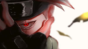 Kakashi Sharingan Digital Painting Wallpaper