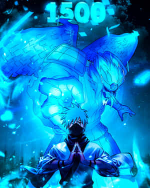 Kakashi Susanoo Unleashing His Mysterious Powers Wallpaper