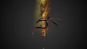 Kali Linux Os Dragon Japanese Wallpaper