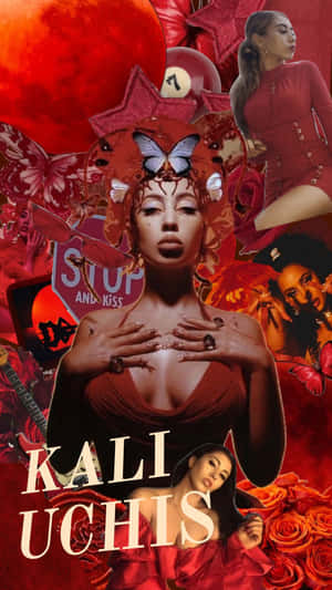 Kali Uchis Collage Art Wallpaper