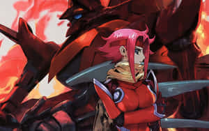 Kallen Stadtfeld - A Fierce And Determined Warrior In The Code Geass Series. Wallpaper