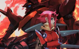 Kallen Stadtfeld - A Fierce And Determined Warrior In The Code Geass Series. Wallpaper