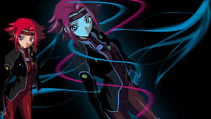 Kallen Stadtfeld In Her Powerful Knightmare Frame Wallpaper