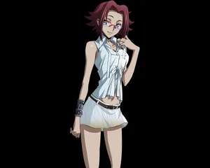 Kallen Stadtfeld Ready For Battle In Her Iconic Outfit Wallpaper