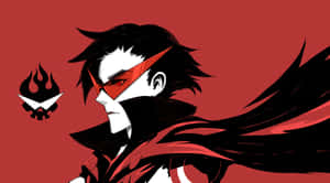 Kamina, The Inspiring Leader From Gurren Lagann Wallpaper