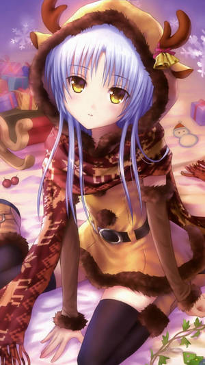 Kanade Tachibana Animated Wallpaper On An Iphone Wallpaper