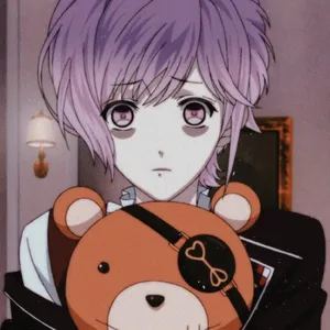 Kanato Sakamakiwith Teddy Bear Wallpaper