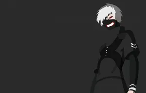 Kaneki Ken Minimal Anime Wallpaper