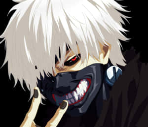 Kaneki's Mask Signifies His Inner Strength Wallpaper