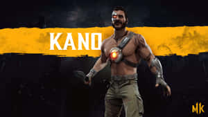 Kano Unleashing Fury In Mortal Kombat Wallpaper