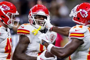 Kansas City Chiefs Celebration Moment Wallpaper