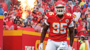 Kansas City Chiefs Chris Jones Game Wallpaper