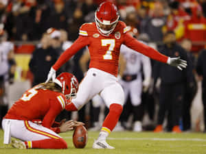 Kansas City Chiefs Field Goal Attempt Wallpaper