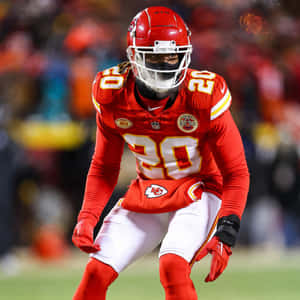 Kansas City Chiefs Player In Action Wallpaper