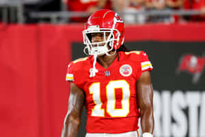 Kansas City Chiefs Player Number10 Wallpaper