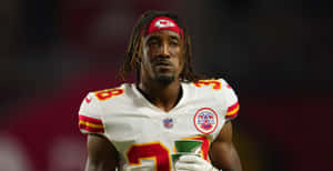 Kansas City Chiefs Player On Field Wallpaper