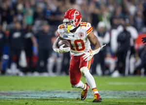 Kansas City Chiefs Running Back Action Wallpaper