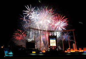 Kansas City Royals Fireworks Wallpaper