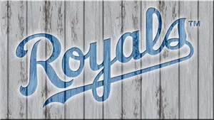 Kansas City Royals Gray Wood Wallpaper