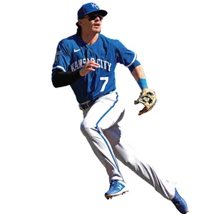 Kansas City Royals Player Action Shot Wallpaper